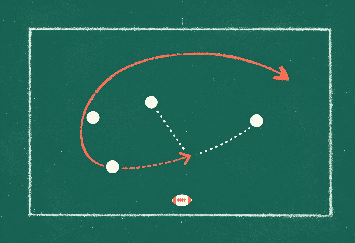 Editorial illustration: The Best QB-WR Duos in NFL History