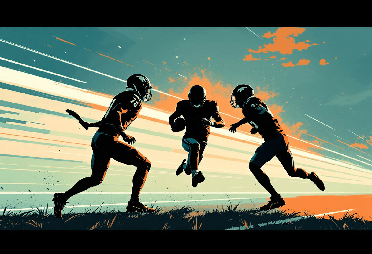 Editorial illustration: The Greatest Tight Ends in NFL History